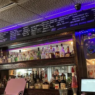 Wunderbar chalkboard menu May 19 2022