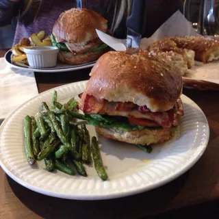 Turkey, Bacon & Goat cheese