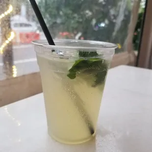 Mojito on a rainy rainy day