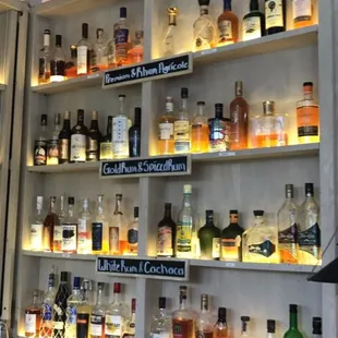 Rum selection