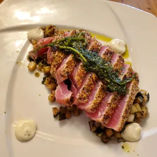 Seared tuna