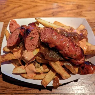 Bison w/ cheddar jalapenos