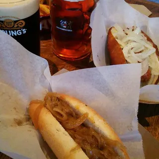 Rattlesnake & Rabbit Sausage