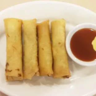 Spring Rolls Handmade crispy vegetables roll