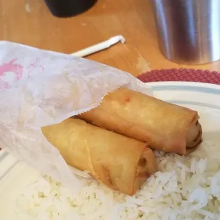 Vegetable egg rolls
