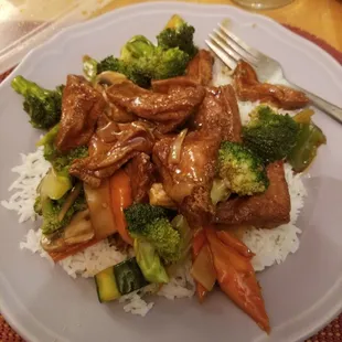 Bean curd homestyle vegan