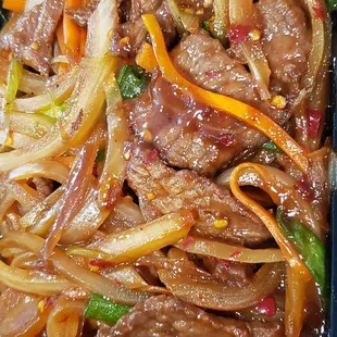 Mongolian beef