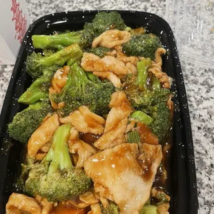 Chicken and Broccoli