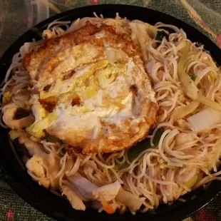 Chicken Mei Fun (rice noodles)