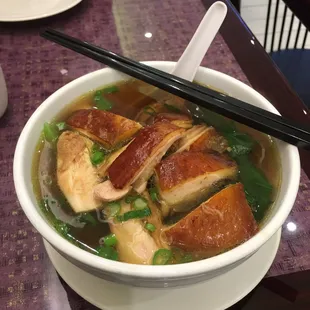 Soy Chicken Noodle Soup