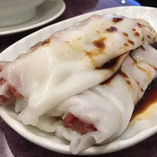 Roast Pork Rice Roll