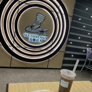 My ovaltine milk tea with boba