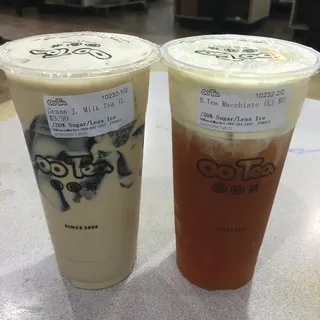 Black Tea Macchiato