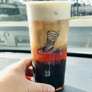 Black Tea Macchiato