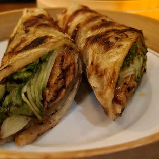 Scallion Tofu Roll Up