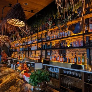 At the bar