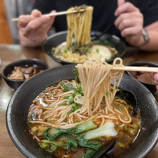 Wuwei spicy beef noodles