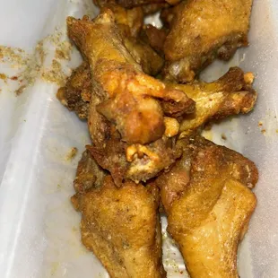 'Garlic parm' wings