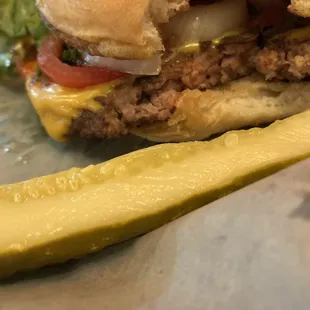 The well done burger was raw!