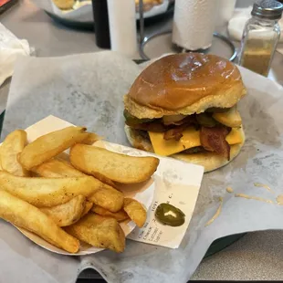 1/3 lb. Burger Combo w/ bacon