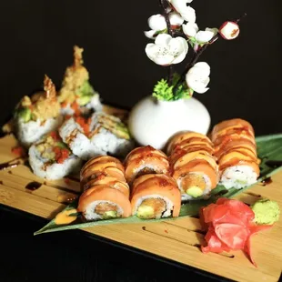sushi and sashimi