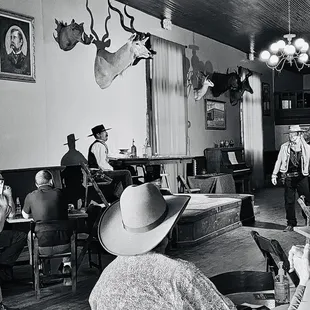 a cowboy in a hat