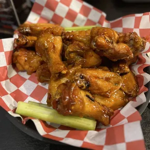 Nice size and very meaty Thai Chili Wings