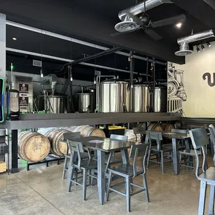 Plenty of seating both inside and outside