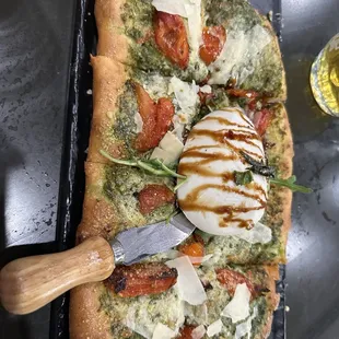 Burratta flatbread