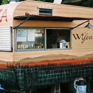 Original Portland food truck before opening their building location on the edge of ''Tosa.