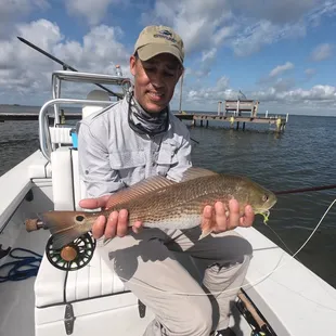 Fly fishing guide Corpus Christi Wyld on the Fly