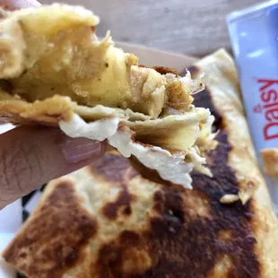 Big Ass Quesadilla with chicken