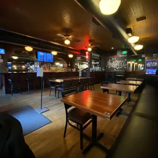 Main dining shot from front corner table