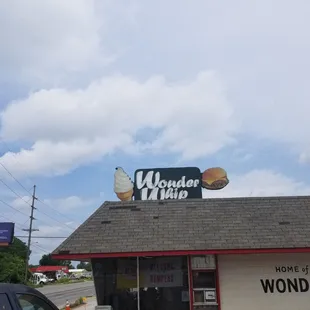 the front of the store