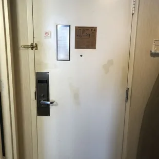 Front door snide room