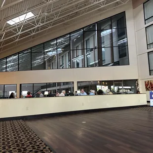 Lobby looking at Pool and Breakfast Area