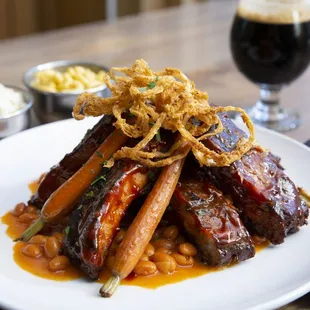 bbq ribs, ribs, food