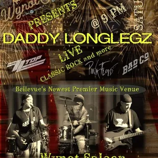 daddy longlegz and his band