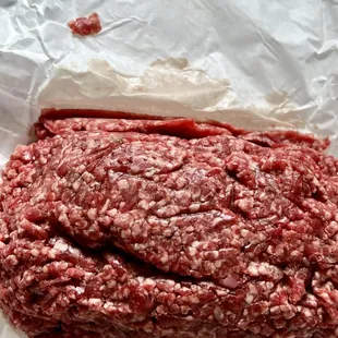 Waygu ground beef