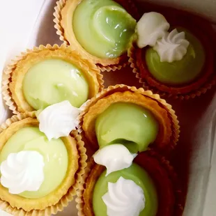 Mini key lime tarts