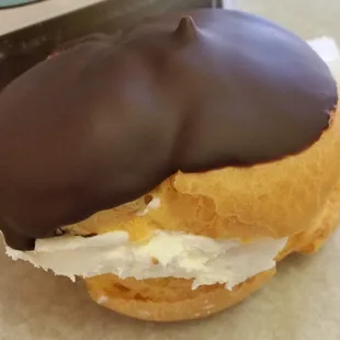 Chocolate Covered Cream Puff