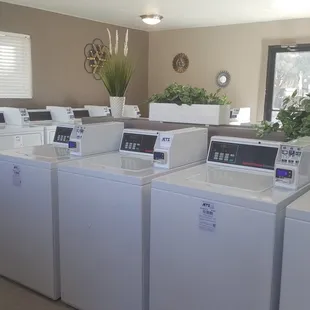 Upgraded facilities with new laundry app!