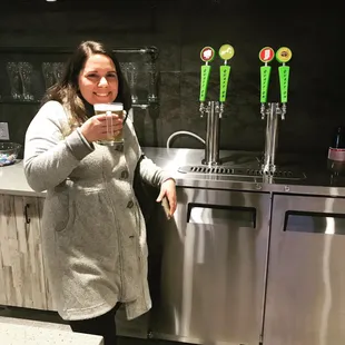 Cold beer on tap for our members and tenants!