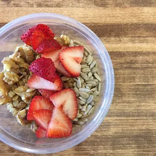 Breakfast smoothie bowl!