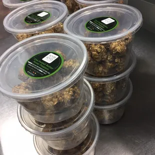 Our Chia Peanut Butter Power Poppers are so good (yet so healthy!) - they fly right off the shelf.