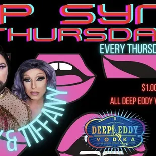 Lip Sync Thursdays with Bethany and Tiffany - EVERY Thursday