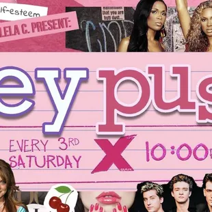 Hey Puss! with Reprobabe and Kelela C. Staxxx - EVERY 3rd Saturday