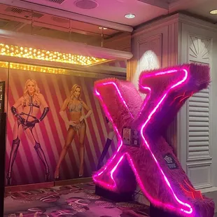 X Burlesque entrance