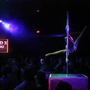 Meeka in her "Dirty Girl" solo.