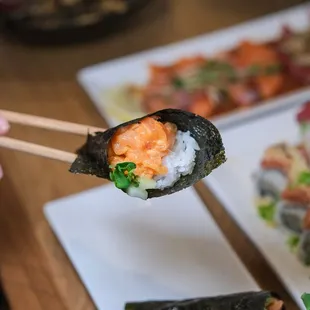 Order up your favorite hand rolls! Made to perfection with the freshest ingredients.